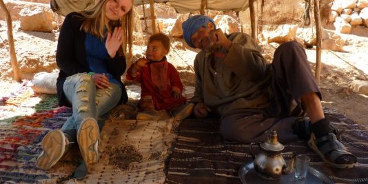 Familia Bereber Marruecos