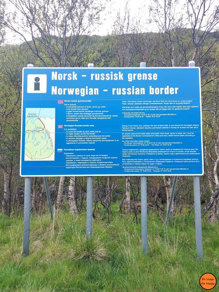 Grense Jakobselv y la Frontera entre Rusia y Noruega