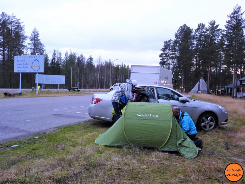 Acampar en Noruega con Tienda