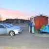 Acampar en Noruega con tienda