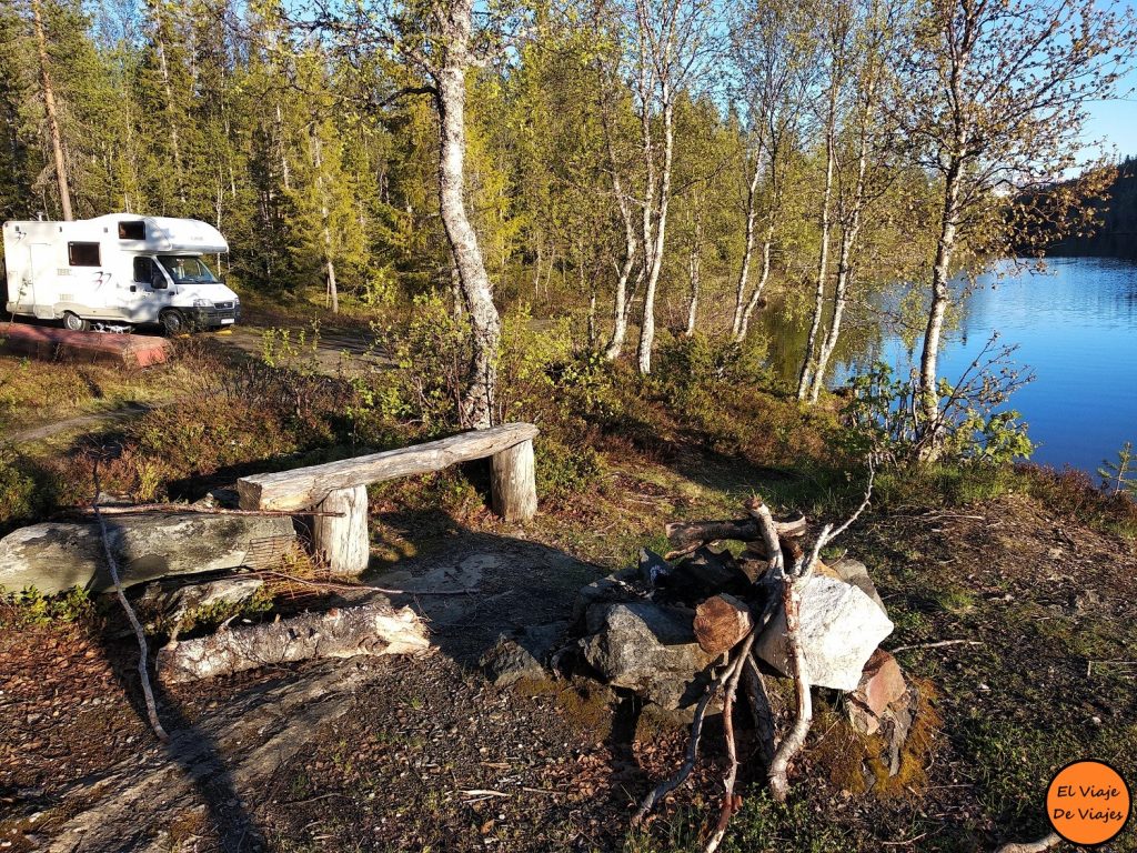 Aplicación de Park4Night en Noruega