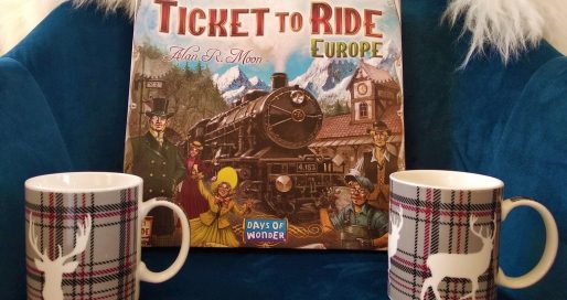 Juego de mesa aventureros al tren ticket to ride