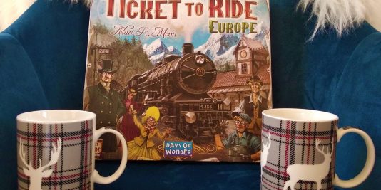 Juego de mesa aventureros al tren ticket to ride