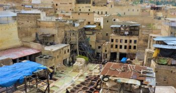 Curtidurias Fez Marruecos