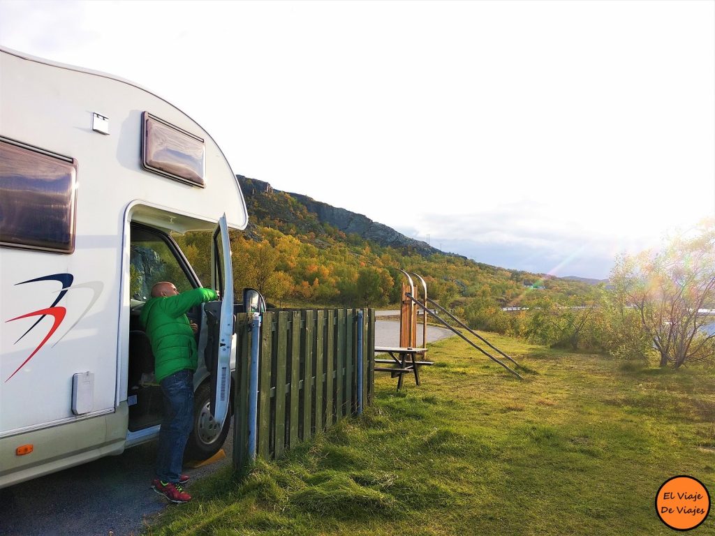 Viajar autocaravana Noruega