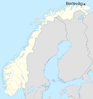 Berlevag pueblo pesquero del Ártico Noruego