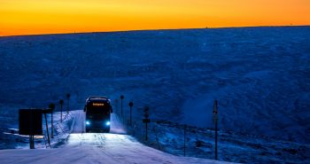 Invierno ártico cabo norte