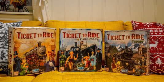 Aventureros al tren juego mesa
