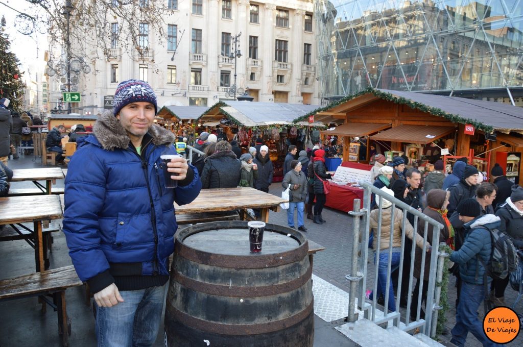 Bebida mercados de Navidad Budapest