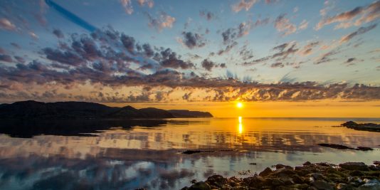 Sol de Medianoche en Noruega