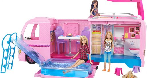 Barbie viajera autocaravana