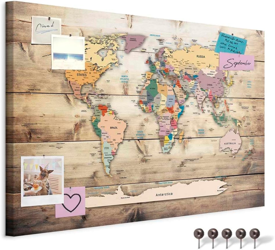 mapa mundi rascar colores