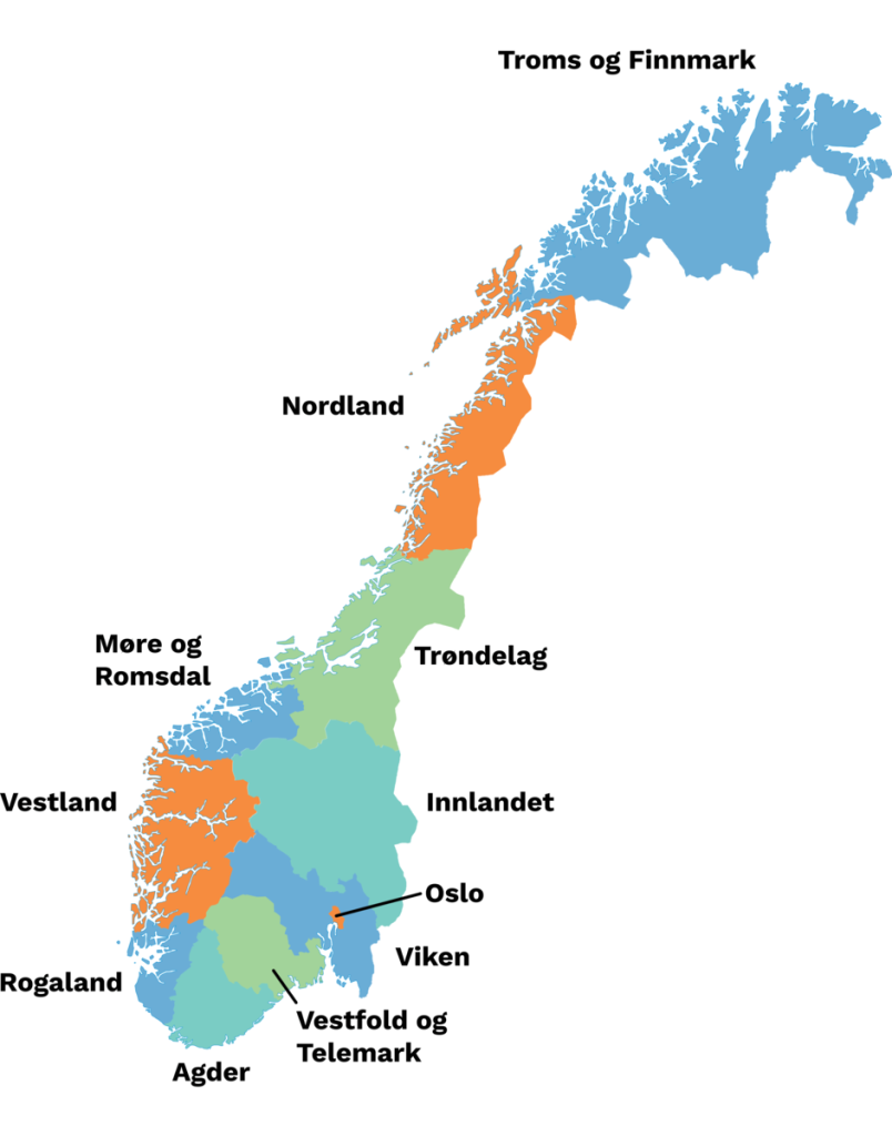 Ferry gratis en Noruega